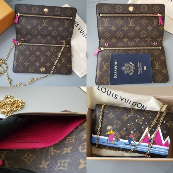 LOUIS VUITTON Beautiful Lemited Edition Shoulder/Crossbody LV Purse - Picture 10 of 16